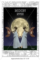 The Moon Tarot Poster