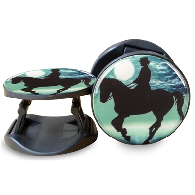 Dressage Under the Moon Mobile Phone Stand