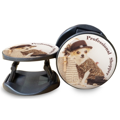 Professional Shopper Chihuahua Mobile Phone Stand
