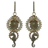 Sea Me Steampunk Earrings