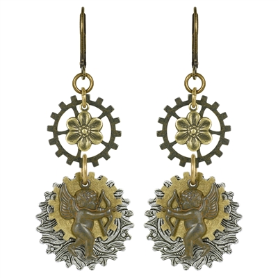 Gotcha Steampunk Earrings