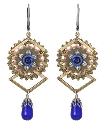 Mina Harker Steampunk Earrings