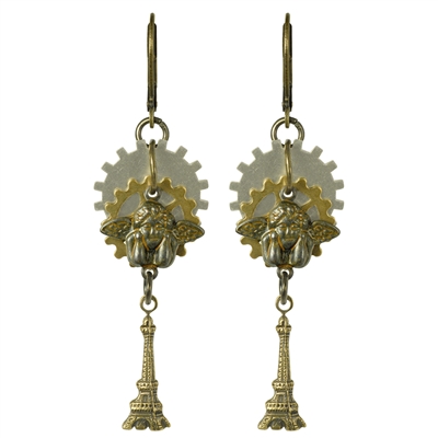 Paris Dream Steampunk Earrings