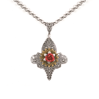 Joan of Arc Steampunk Necklace