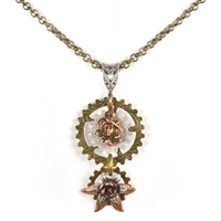 Sybil Ludington Steampunk Necklace