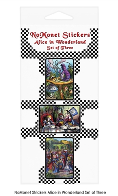 Alice in Wonderland Sticker Set