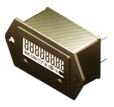 Trumeter 3400-0010 AC/DC Counter 2-Hole case Remote reset
