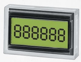 Trumeter 7000AS  6 digit Add/Subtract LCD totalising counter.