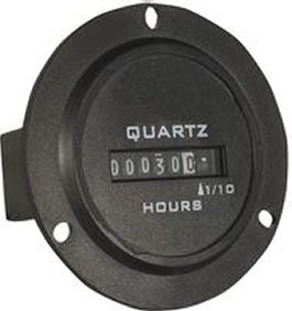 Trumeter 722-0004 Hour meter 3-HOLE ROUND 90-265VAC 50/60Hz