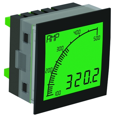 Trumeter APM-CT-APN 72 x 72 CT Meter Positive LCD with no relay output.