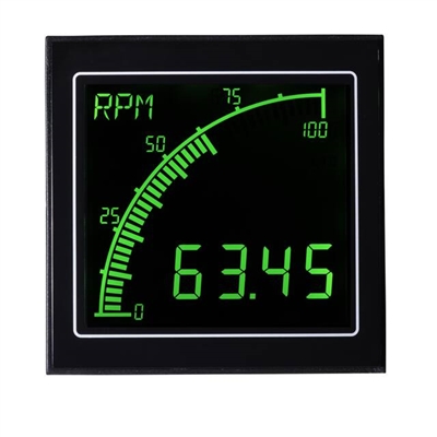 Trumeter APM-RATE-ANO Ratemeter, Negative LCD, Relay outputs