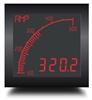 Trumeter APM-SHUNT-ANO 72 x 72 Shunt Meter Negative LCD with relay output.