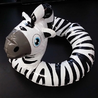 zebra float tube