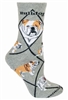 Bulldog Novelty Socks SaltyPaws.com