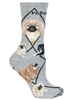 Pekingese Novelty Socks SaltyPaws.com