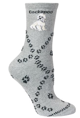 Cockapoo Novelty Socks SaltyPaws.com