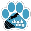 Dock Dog Paw Magnet for Car or Fridge