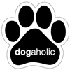 Dogaholic Paw Magnet for Car or Fridge
