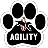 Agility Dog Paw Magnet for Car or Fridge
