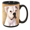 Boxer Coastal Coffee Mug Cup www.SaltyPaws.com