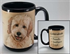 Goldendoodle Coastal Coffee Mug Cup www.SaltyPaws.com