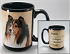 Shetland Sheepdog Coastal Coffee Mug Cup www.SaltyPaws.com