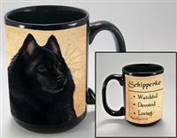 Schipperke Coastal Coffee Mug Cup www.SaltyPaws.com