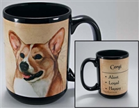 Corgi Coastal Coffee Mug Cup www.SaltyPaws.com