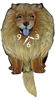 Chow Chow Wagging Tail Clock www.SaltyPaws.com