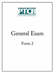 Pharmacy Technician Certification Practice Examination - General Form 2