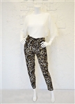 Silk Cheetah Pant