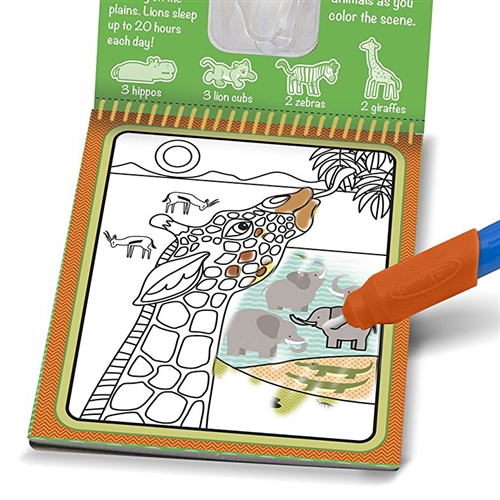paint with water dementia activity book