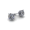 1/5ctw. Basket Set Round Brilliant Diamond Studs