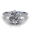 Six Prong Knife Edge Solitaire Engagement Ring 1Â¼ct.
