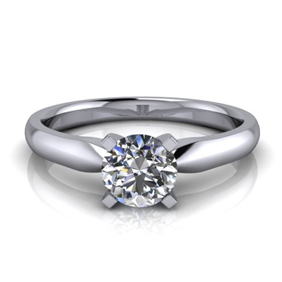 Four Prong Classic Solitaire Engagement Ring Â½ct.