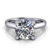Four Prong Classic Solitaire Engagement Ring 1Â½ct.