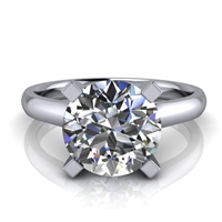 Four Prong Classic Solitaire Engagement Ring 2ct.