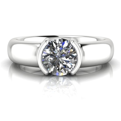 "Harper" Solitaire Engagement Ring 3/4ct.