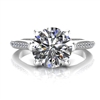 "Evelyn" Diamond Engagement Ring 1ct.