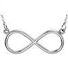 14k Infinity Necklace