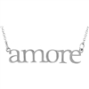 14k "Amore" Block Letter Necklace