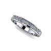 11 Stone Shared Prong Channel Set Diamond Band Â½ctw.