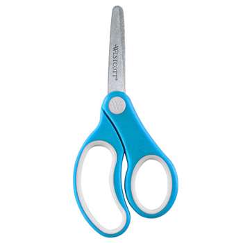 Westcott Soft Handle 5&quot; Kids Scissors Blunt, ACM14726