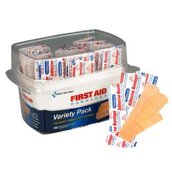 First Aid Only Asst Bandage Box Kit, ACM90095