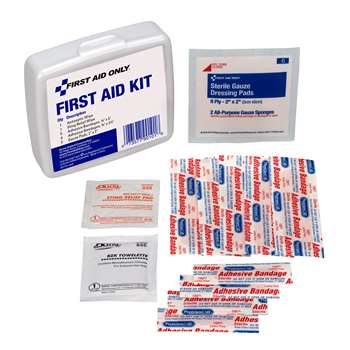 Personal First Aid Kit 13Pc Plastic Case, ACM90101