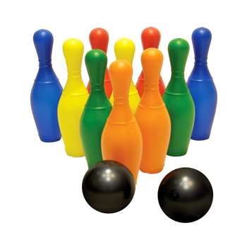 Plastic Bowling Set By American Educational