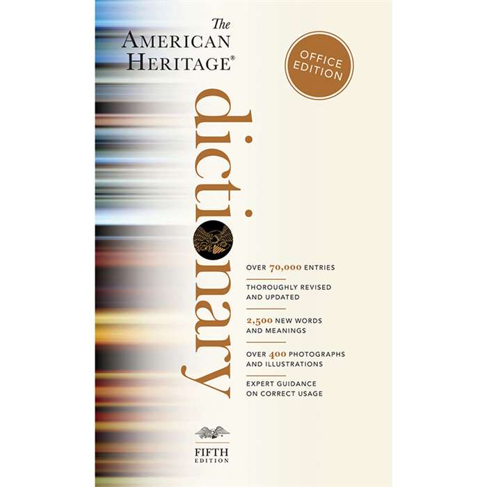 The American Heritage Dictionary Paperback Office Edition By Houghton Mifflin