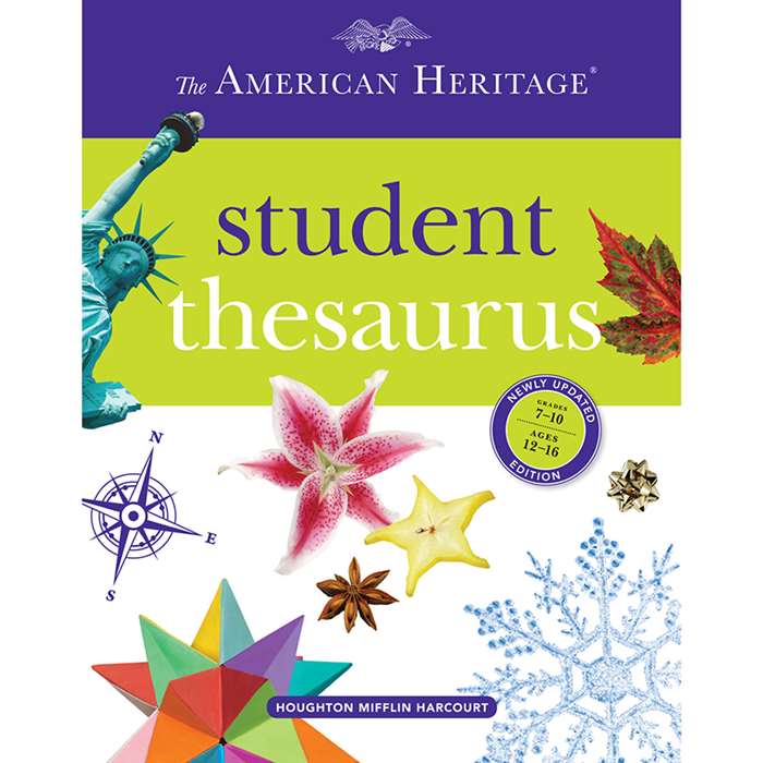 American Heritage Student Thesaurus By Houghton Mifflin