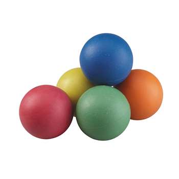 Rainbow Sponge Ball Set 25&quot; 6/St, AHLP256