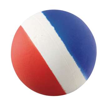 Tri-Coloured 3&quot; Sponge Ball, AHLP33